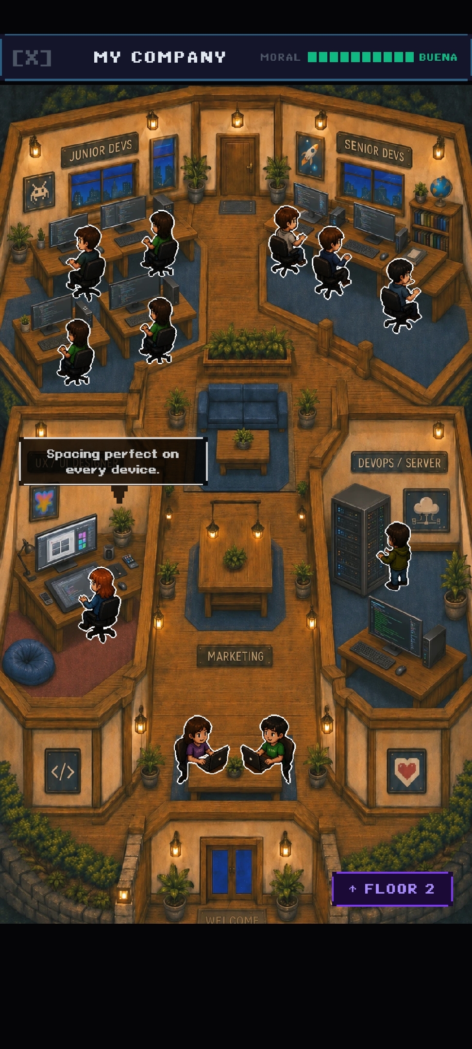 Screenshot 3 for TrashApp Inc - Idle Dev Tycoon