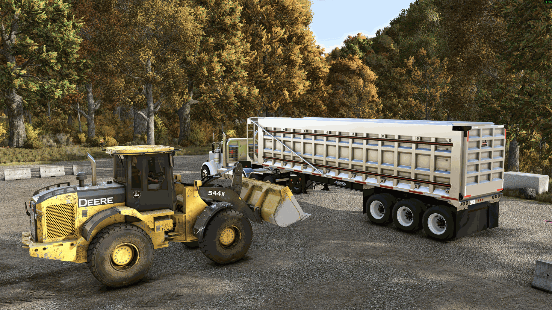Screenshot 2 for FS25 Benson Dump Trailer