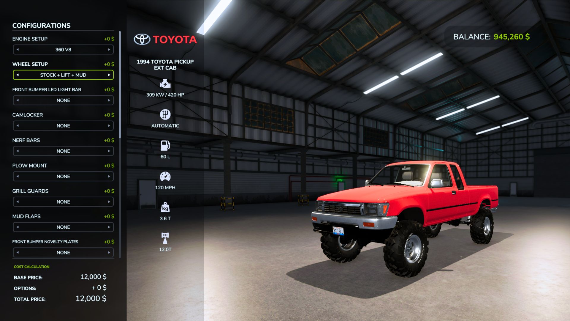 Screenshot 6 for 1994 Toyota Pickup Ext. Cab