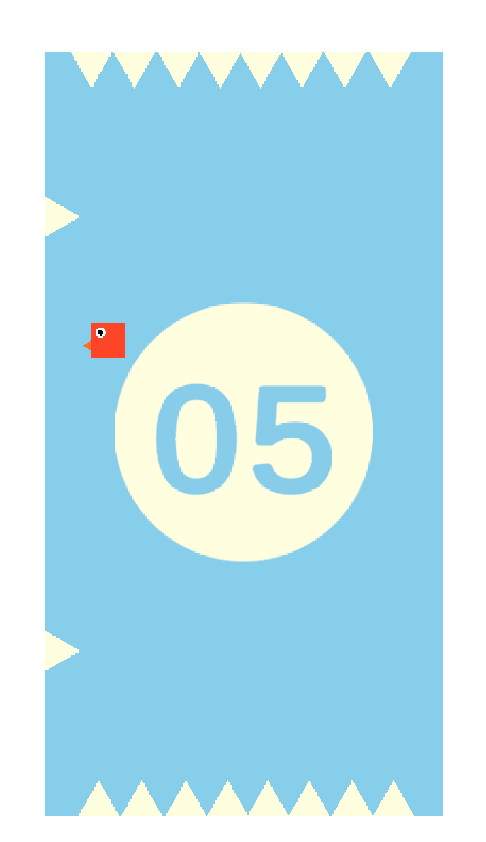 Screenshot 2 for Avoid the spikes. But its made in unity
