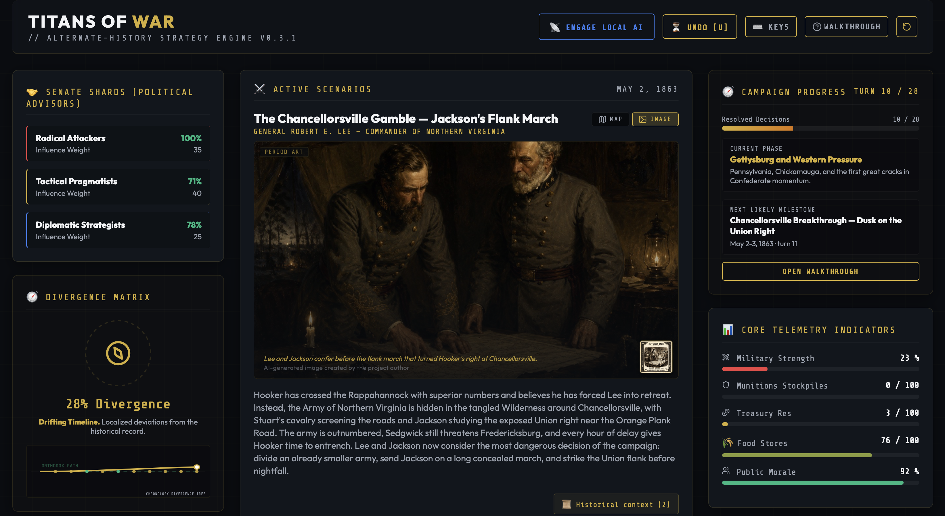 Screenshot 3 for Titans of War: Civil War