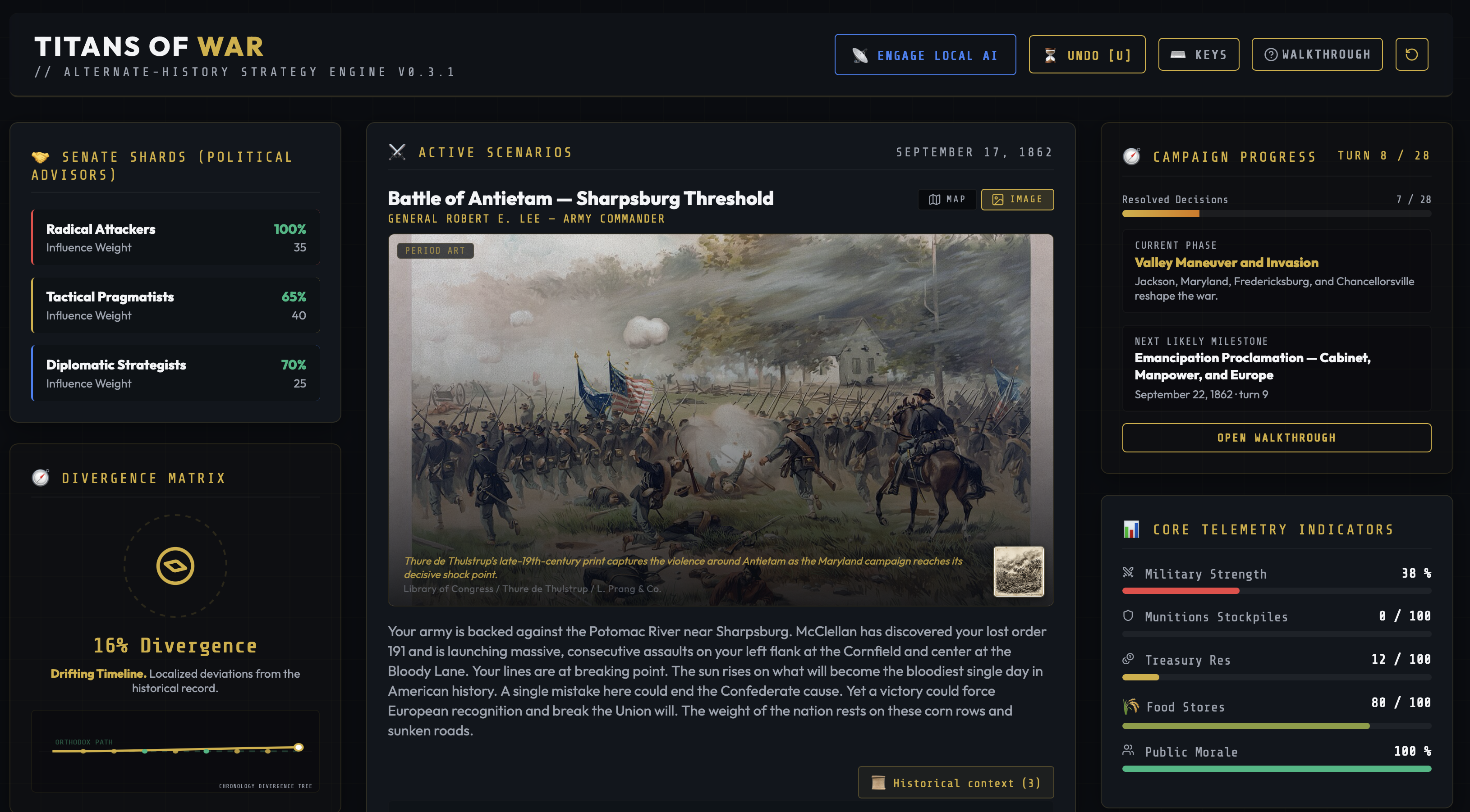Screenshot 4 for Titans of War: Civil War