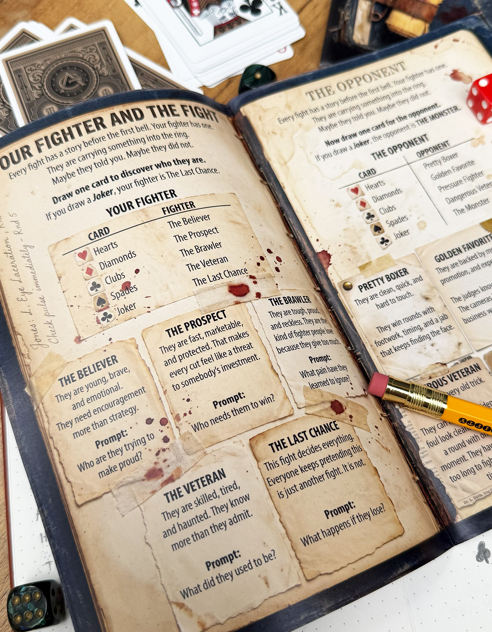 Screenshot 6 for THE CUT MAN A Solo Journaling RPG