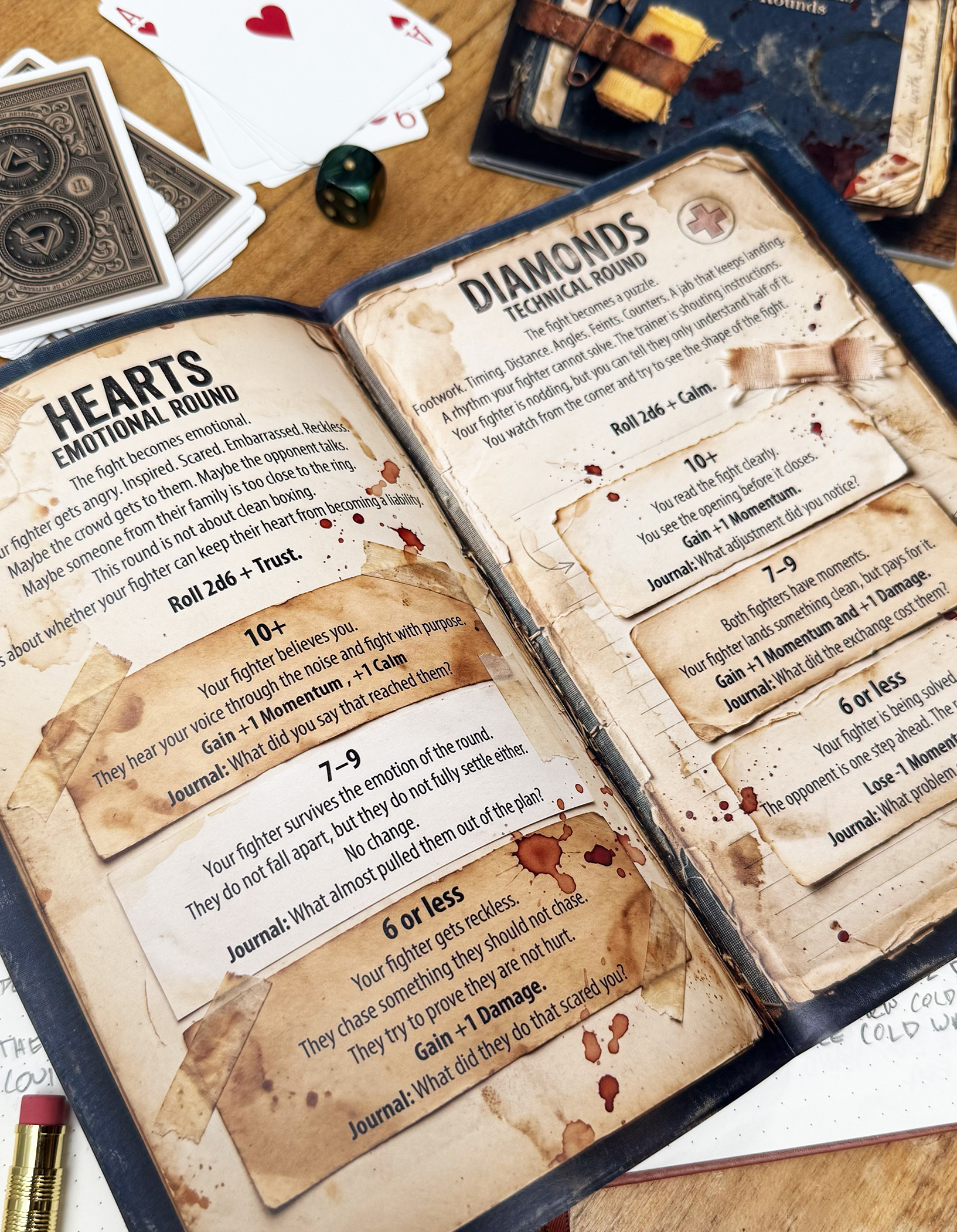 Screenshot 3 for THE CUT MAN A Solo Journaling RPG
