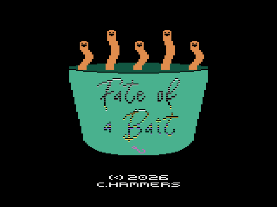 Screenshot 2 for Fate Of A Bait - Atari 2600 homebrew game