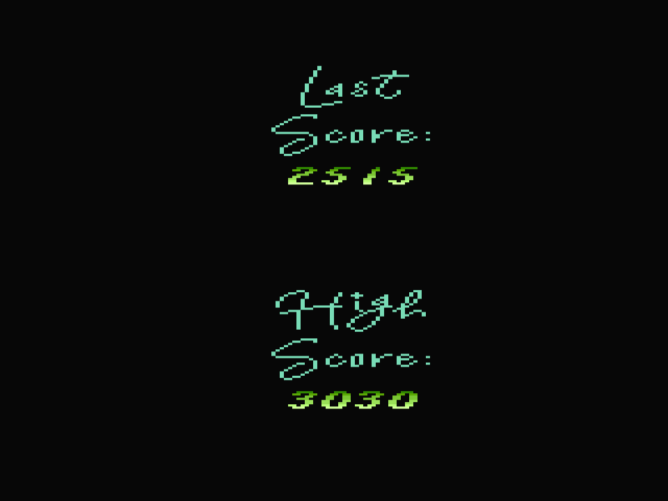 Screenshot 8 for Fate Of A Bait - Atari 2600 homebrew game