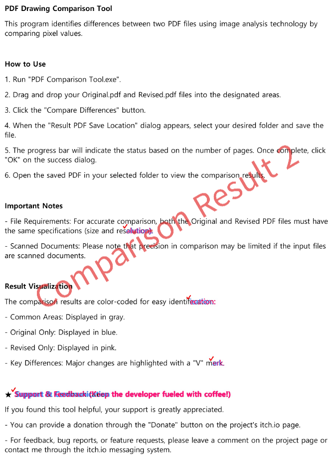 PDF Comparison Tool by K-Park-Labs