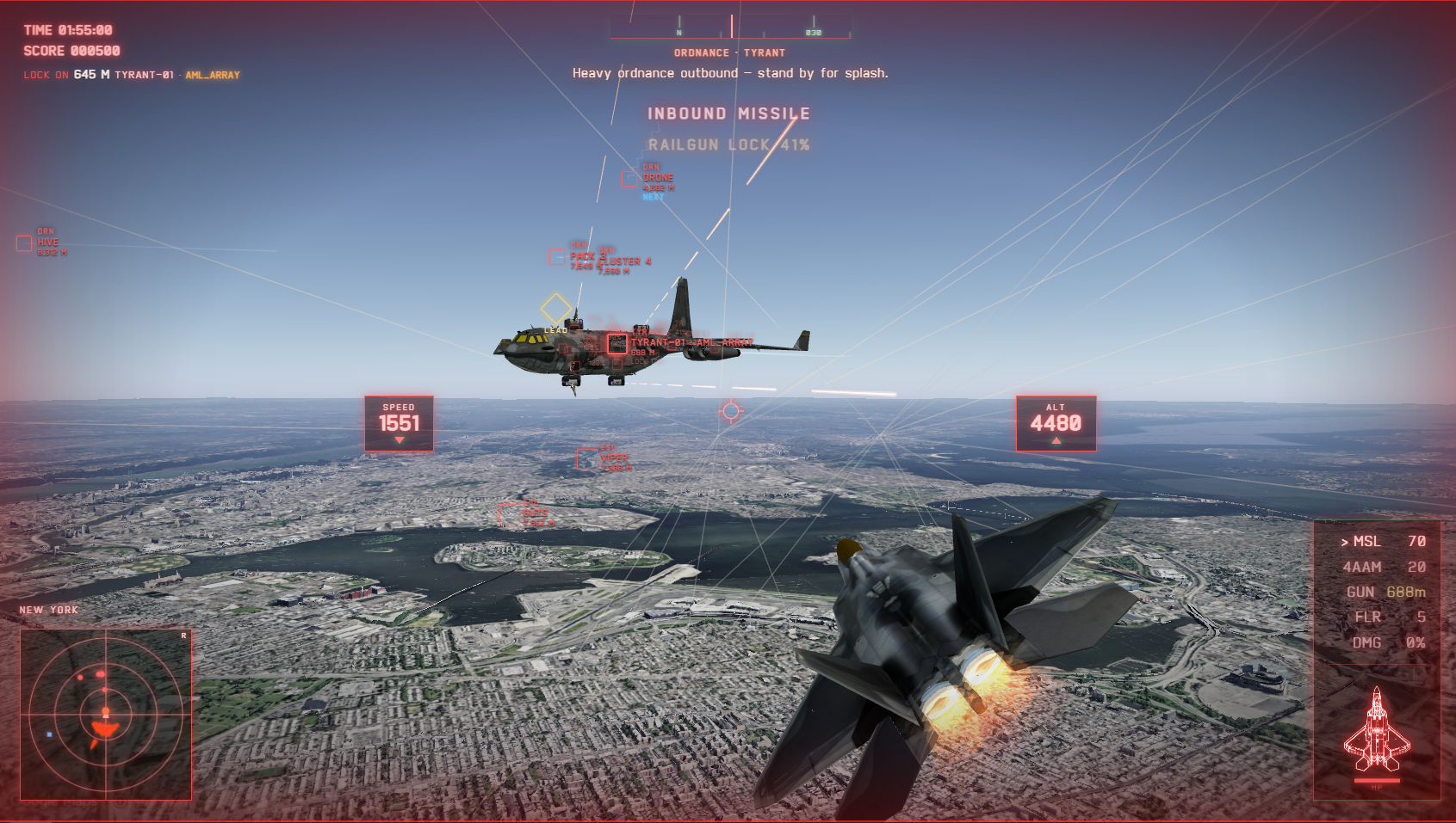 Screenshot 5 for Squadron Zero: Aerial Roguelike Combat
