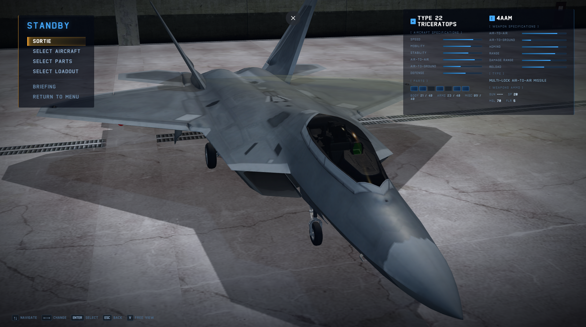Screenshot 3 for Squadron Zero: Aerial Roguelike Combat