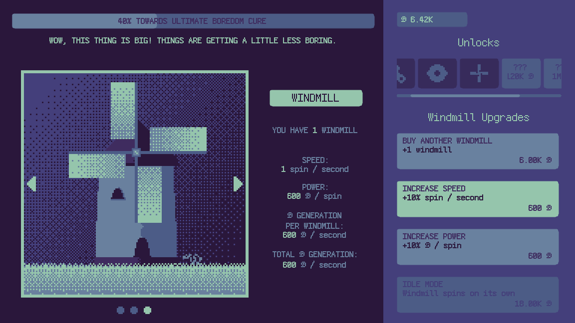 Screenshot 5 for ultimate cure to boredom: a spincremental game