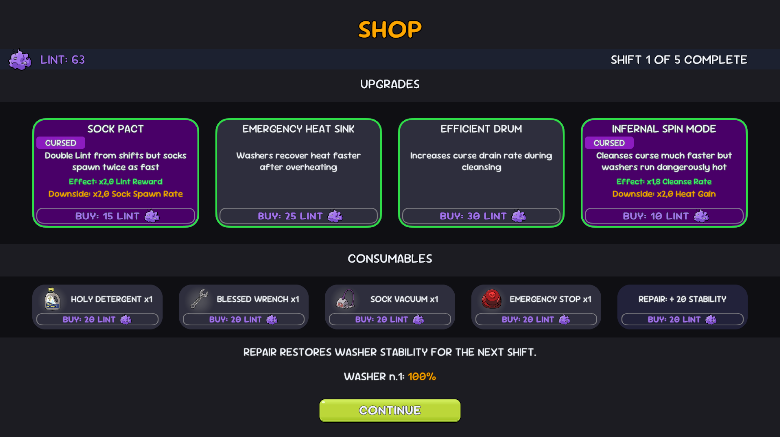 Screenshot 3 for Spin Cycle Exorcist