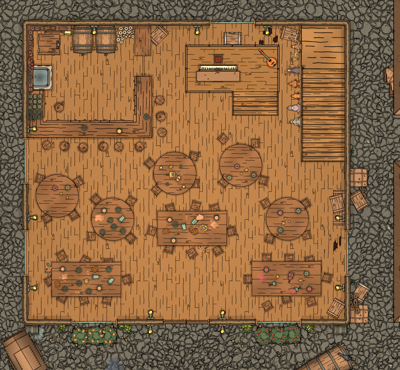 Screenshot 3 for Tavern Battle Maps Vol.1