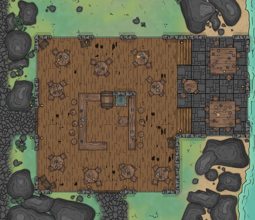 Screenshot 4 for Tavern Battle Maps Vol.1