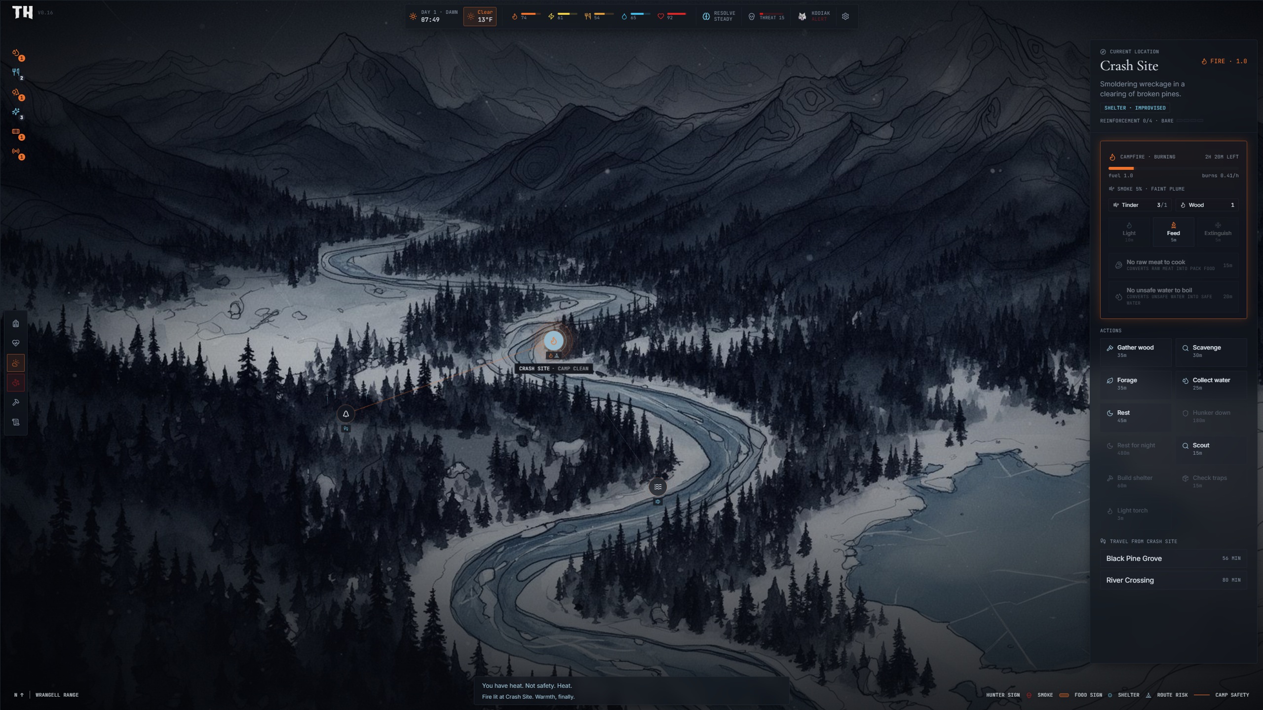 Screenshot 5 for The Hunted - Wilderness Survival Simulator