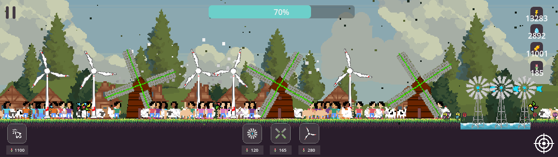 Screenshot 4 for Windmill Valley (The Very Serious Juniper Dev Game Jam)