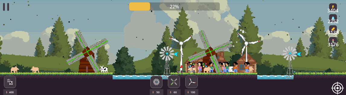 Screenshot 3 for Windmill Valley (The Very Serious Juniper Dev Game Jam)