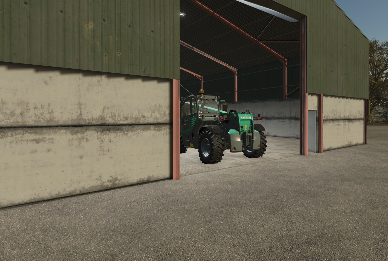 Screenshot 3 for FS25 1000T Grain Shed