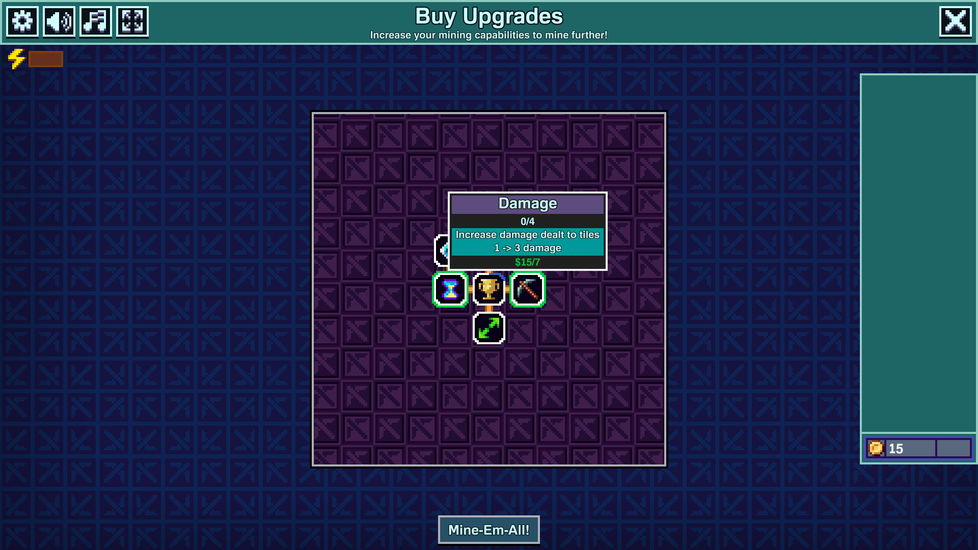 Screenshot 4 for MineEmAll Demo