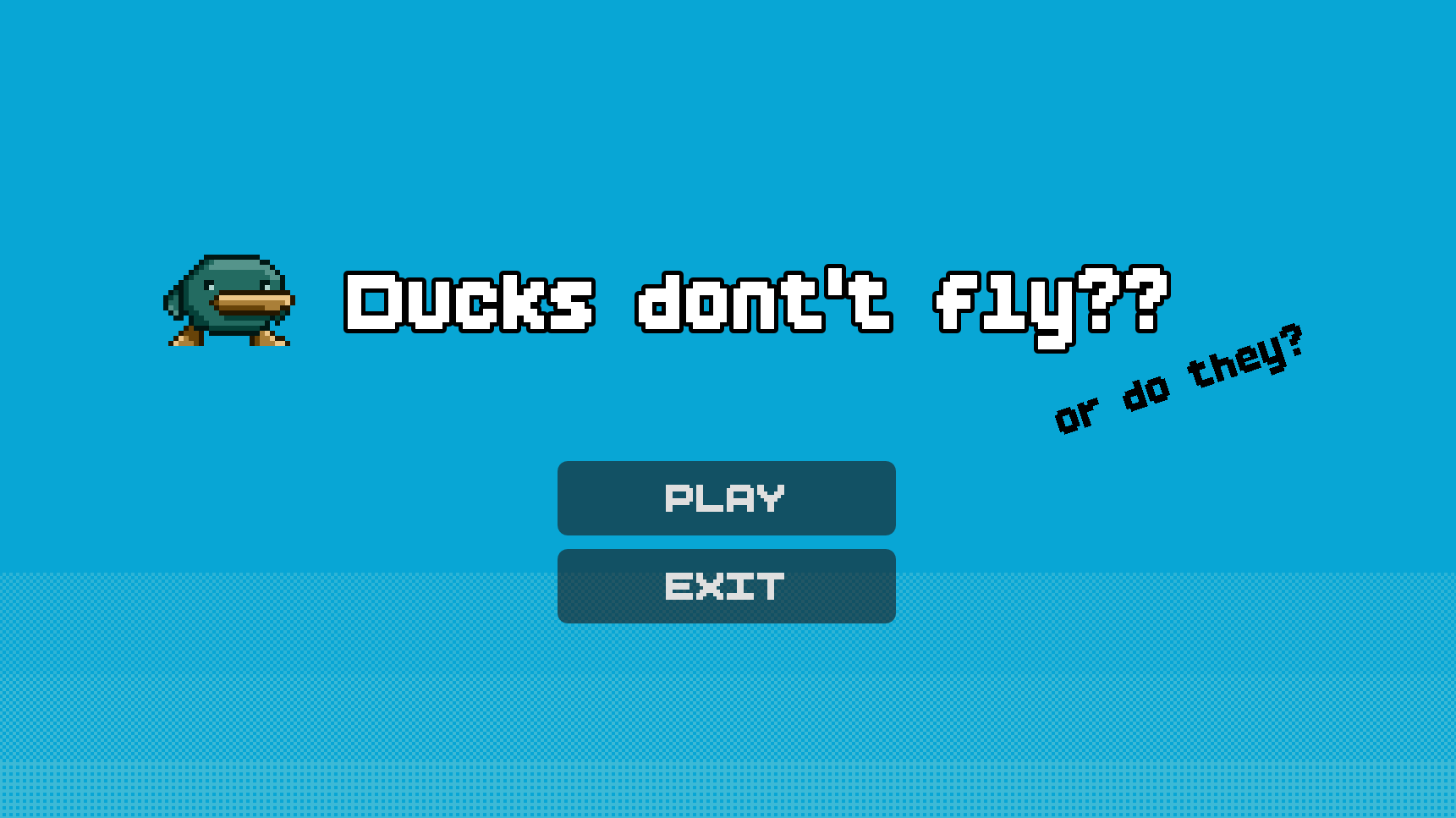 Screenshot 3 for Duck's don't fly? : The Very Serious Juniper Dev Game Jam