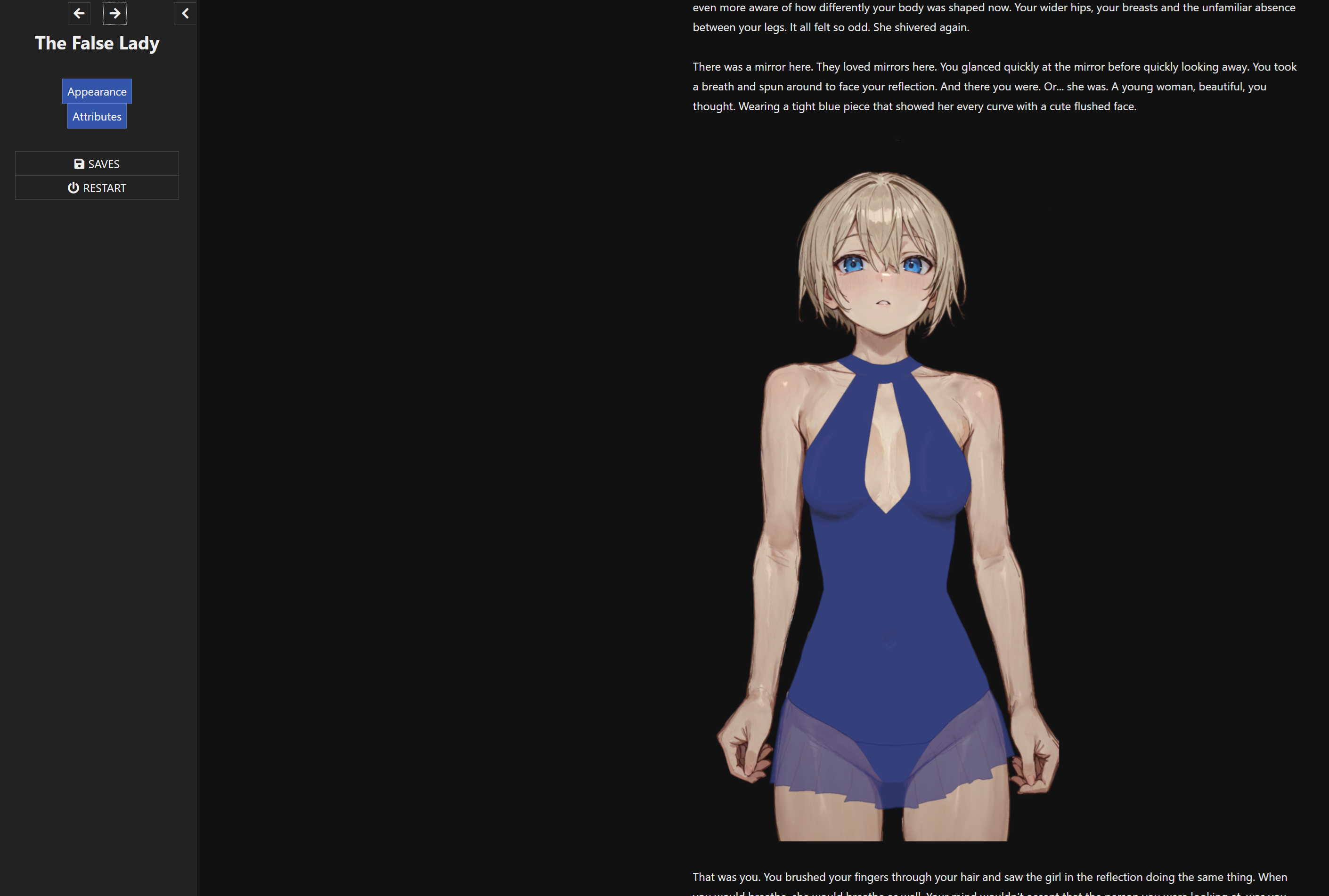 Screenshot 7 for The False Lady