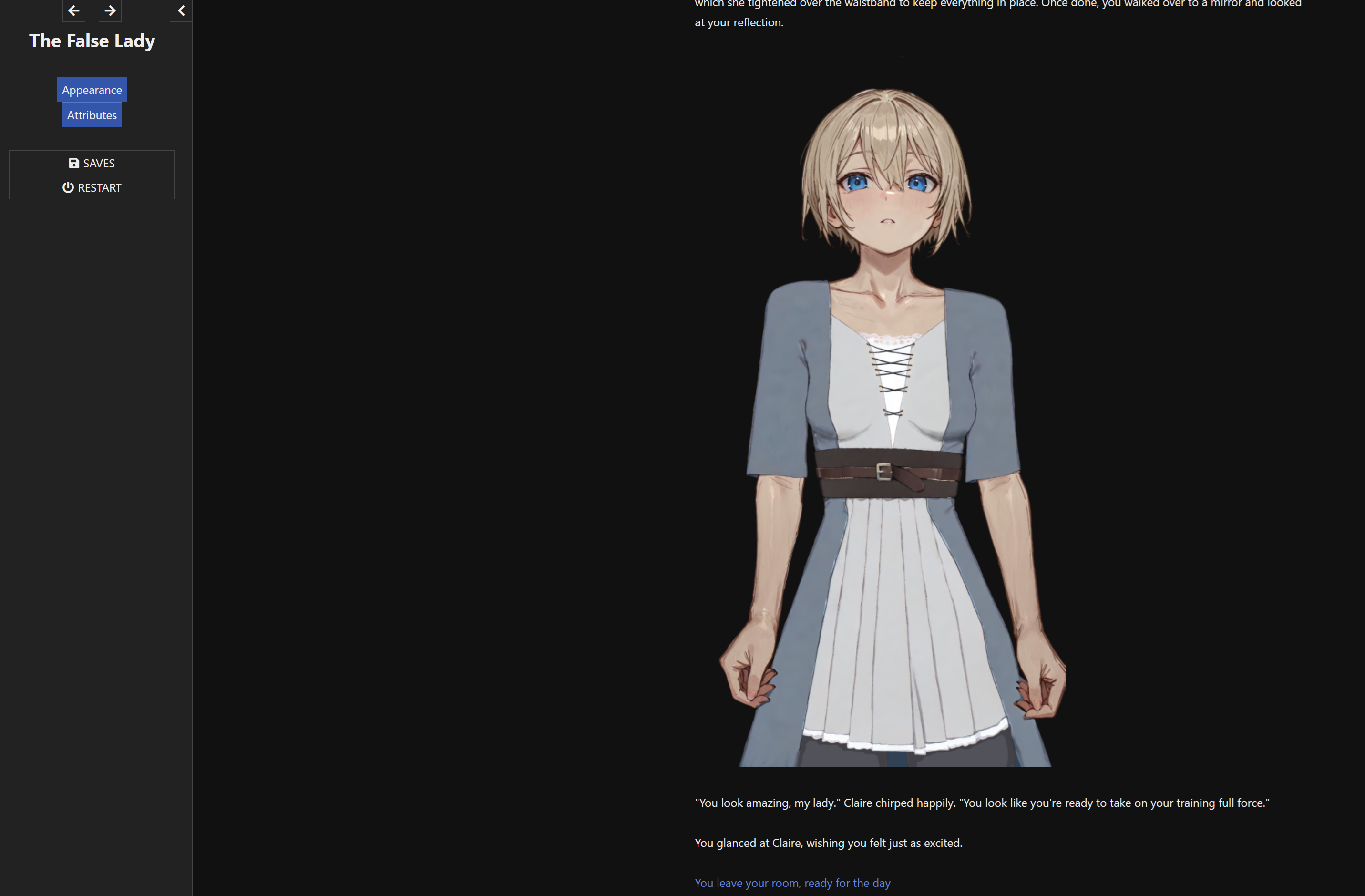 Screenshot 6 for The False Lady