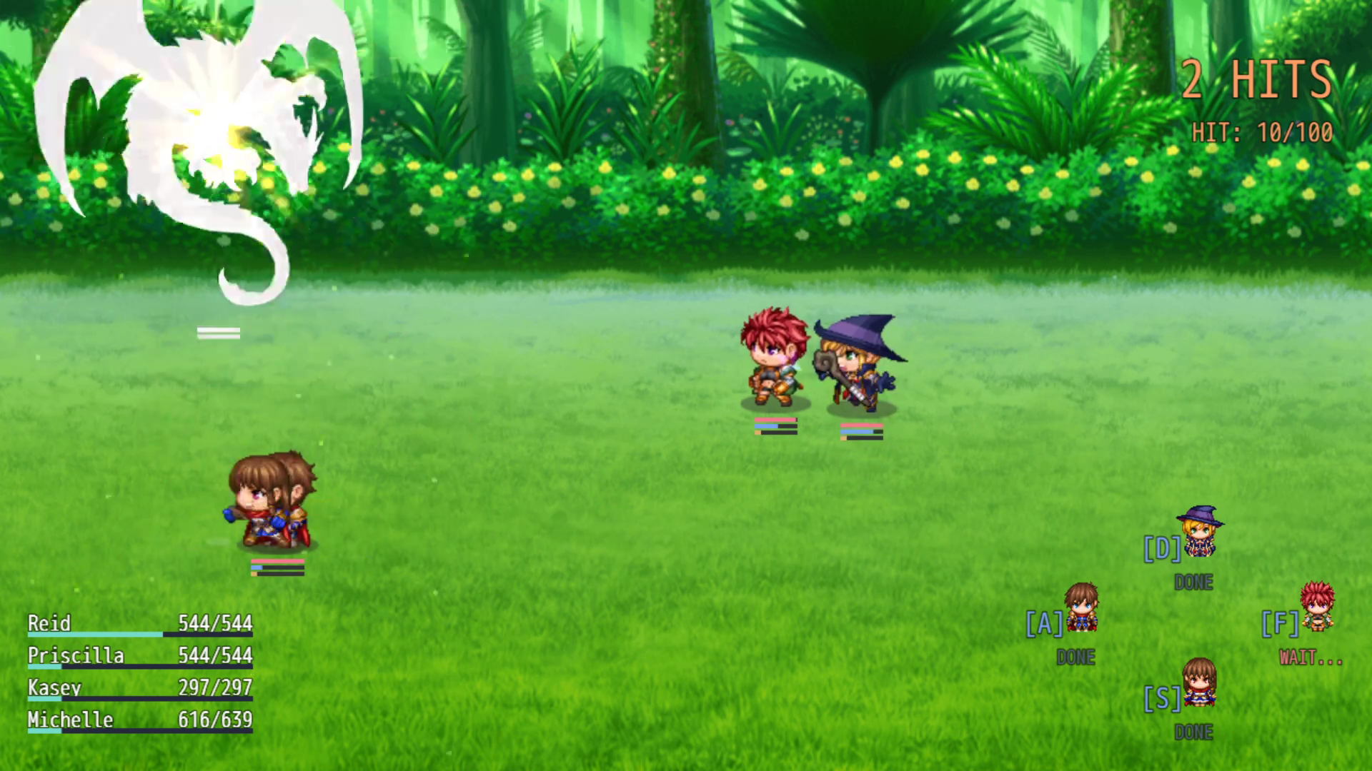 Screenshot 3 for Kadajah's ValkyrieMZ Battle System - Concurrent Action Engine & Physics