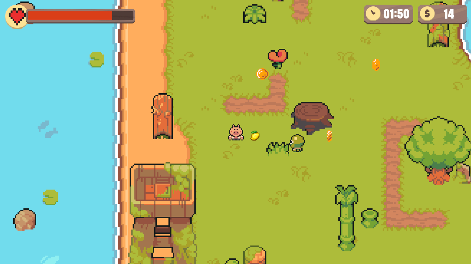 Screenshot 4 for Piggy Loves Fruit