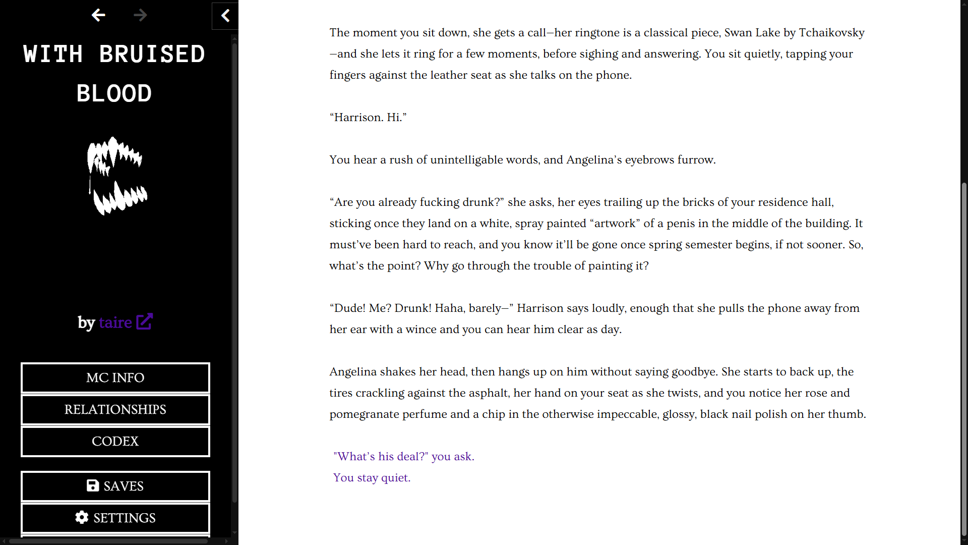 Screenshot 7 for With Bruised Blood