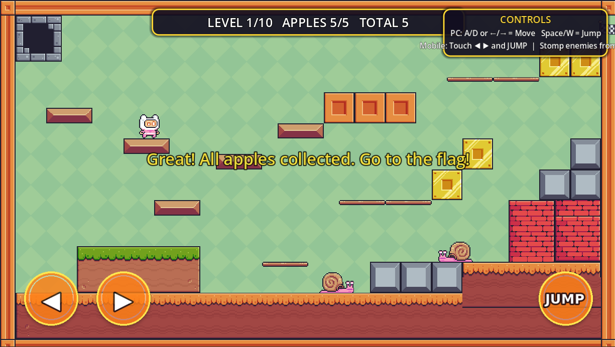 Screenshot 3 for APPLE HERO ADVENTURE