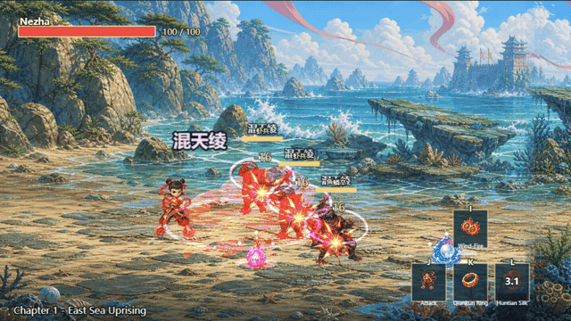 Screenshot 7 for Nezha: Relic Riot