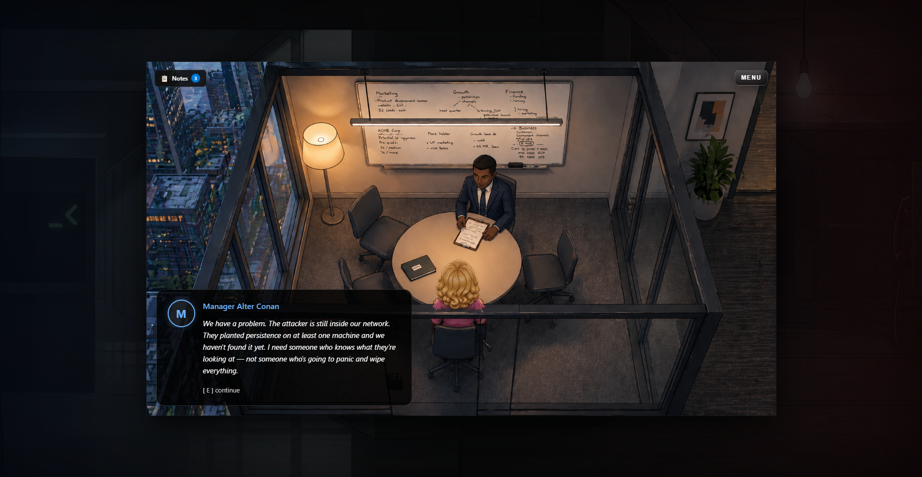Screenshot 6 for Cyber Choice: Strike or Shield