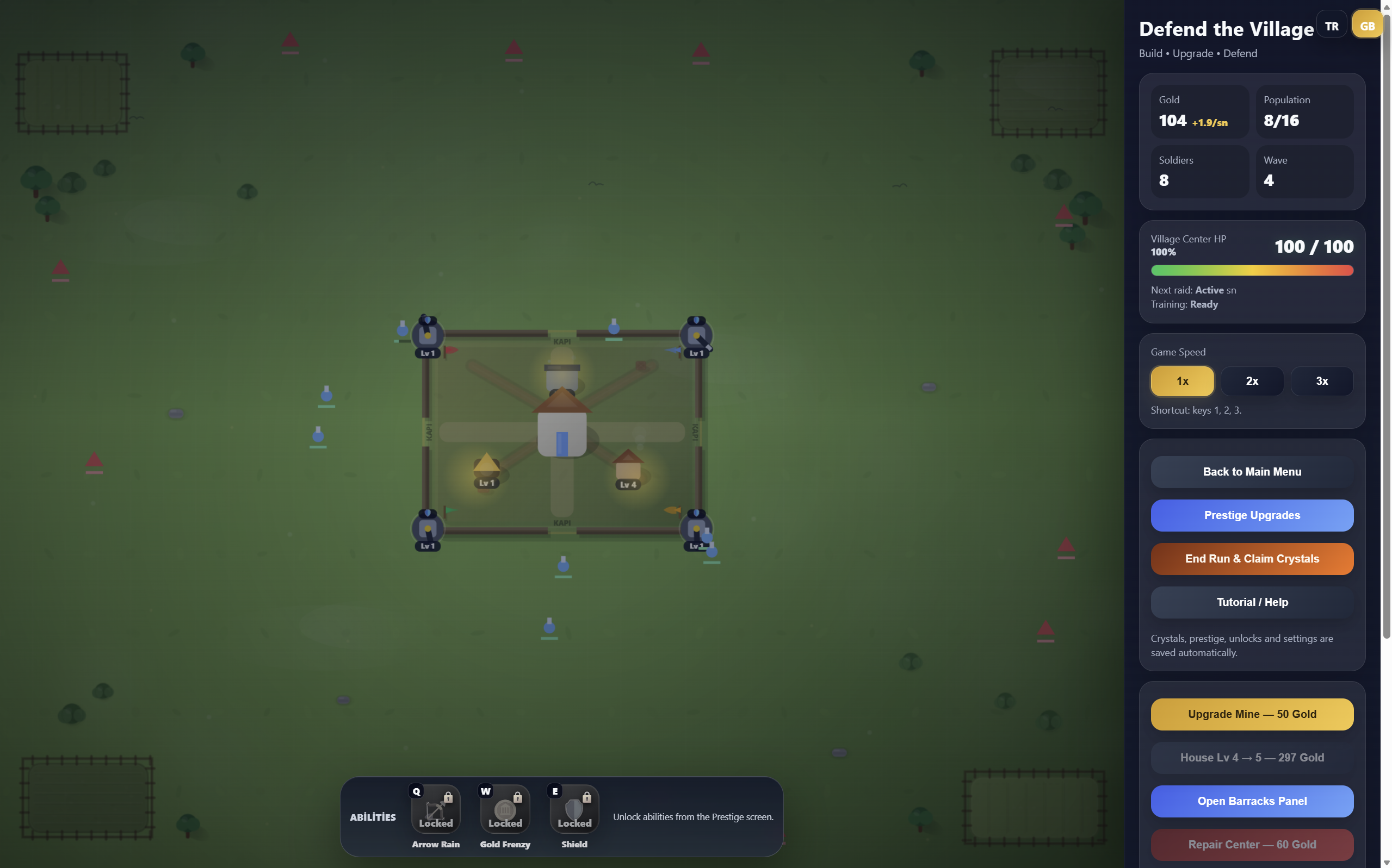 Screenshot 5 for Defend the Village