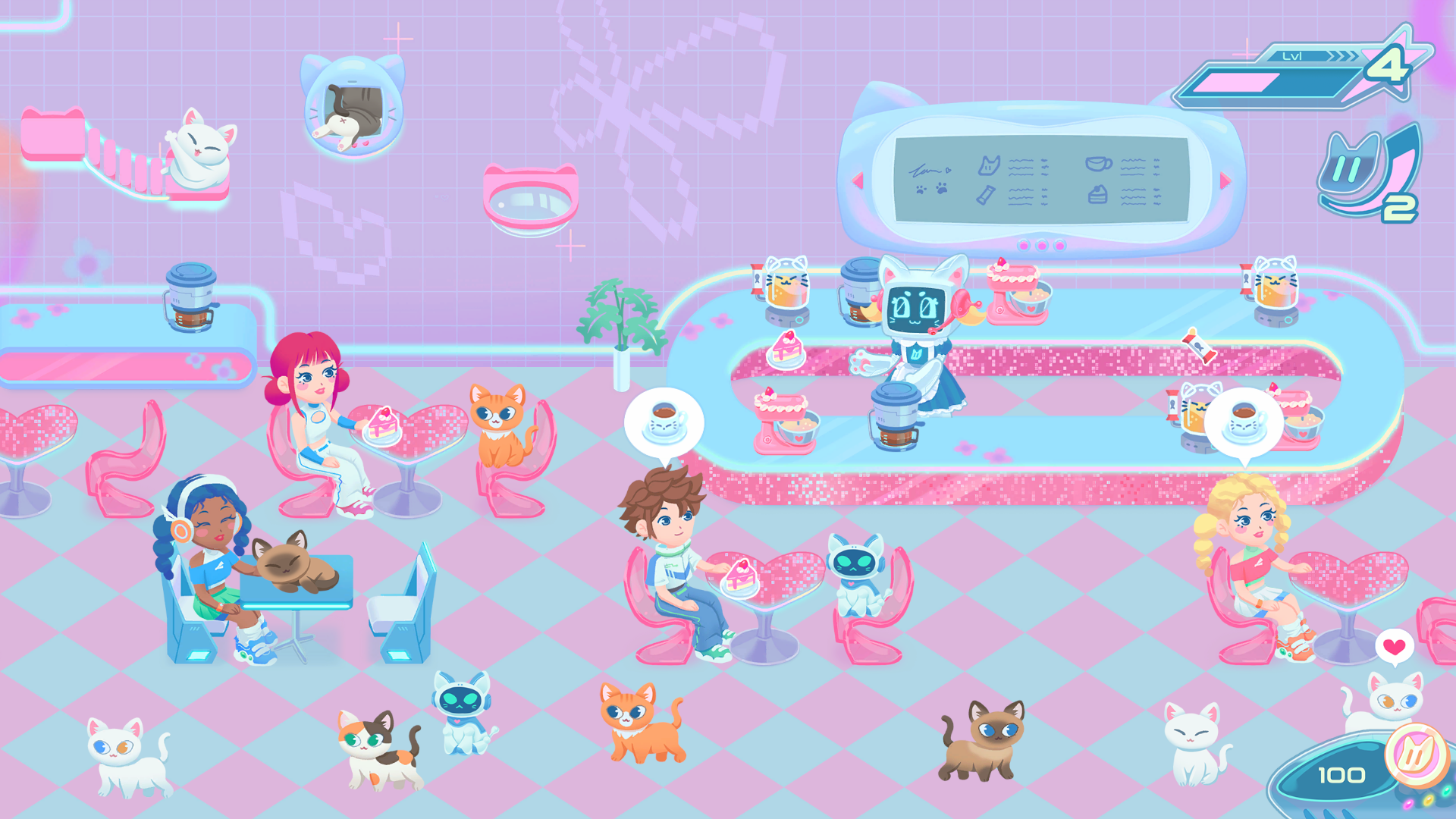 Screenshot 5 for RoboCat Café Playtest