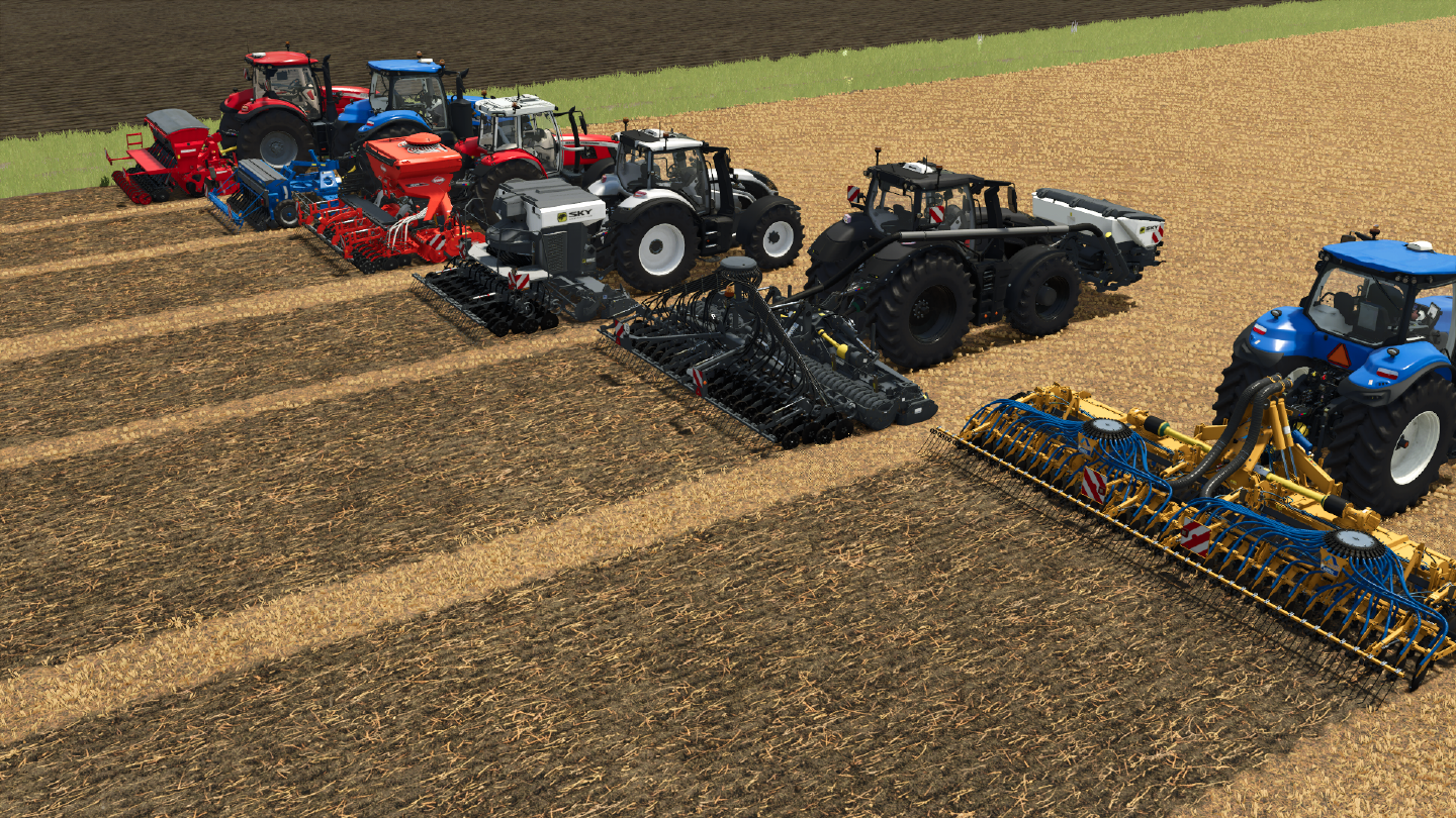 Screenshot 3 for FS25 Harrow Seeder Support