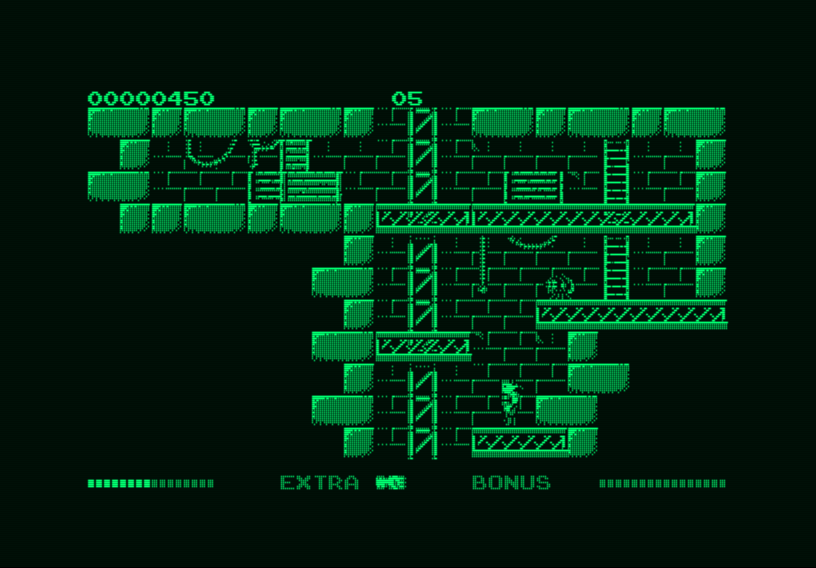 Screenshot 3 for Switchblade (Amstrad PCW / PCW# mini)