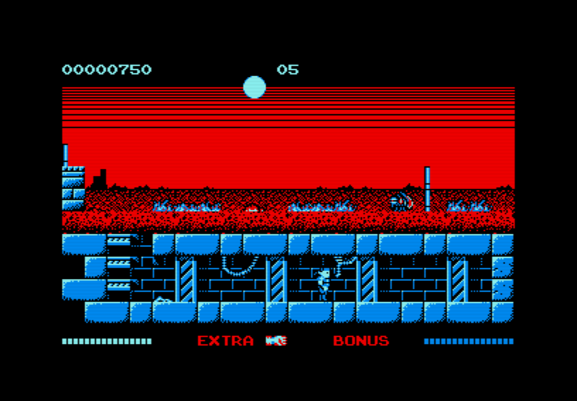 Screenshot 6 for Switchblade (Amstrad PCW / PCW# mini)