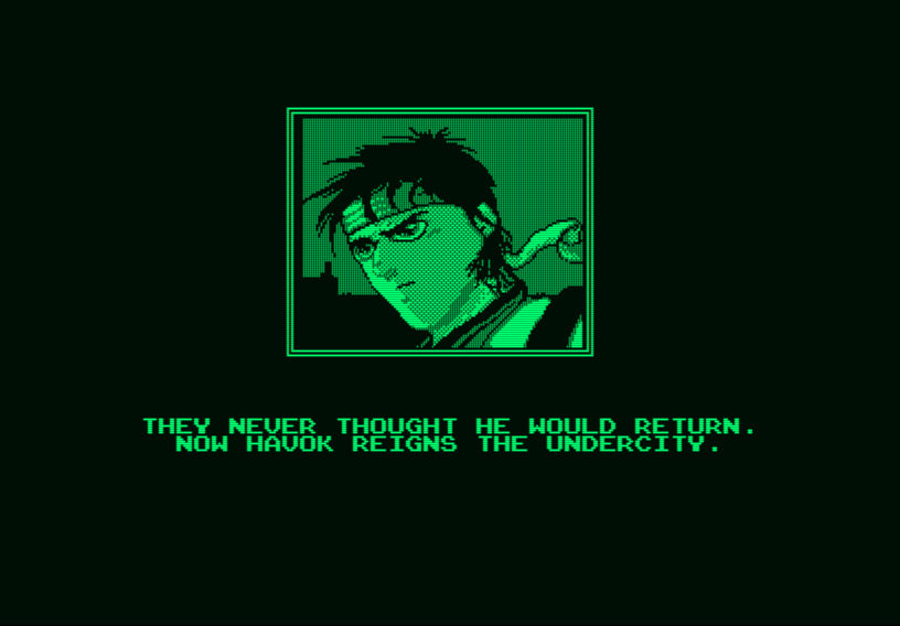 Screenshot 4 for Switchblade (Amstrad PCW / PCW# mini)