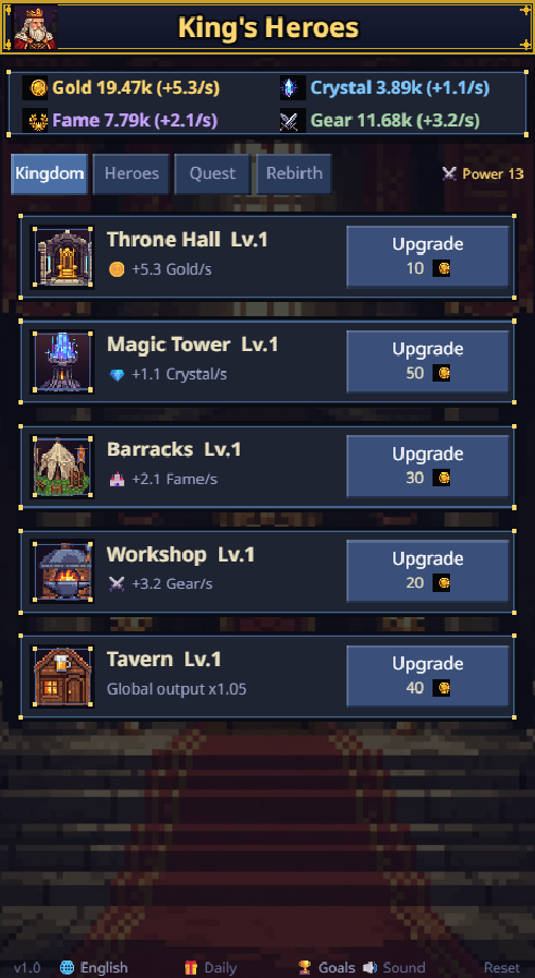 Screenshot 3 for King's Heroes