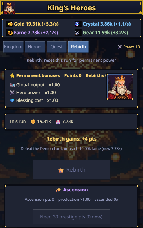 Screenshot 4 for King's Heroes