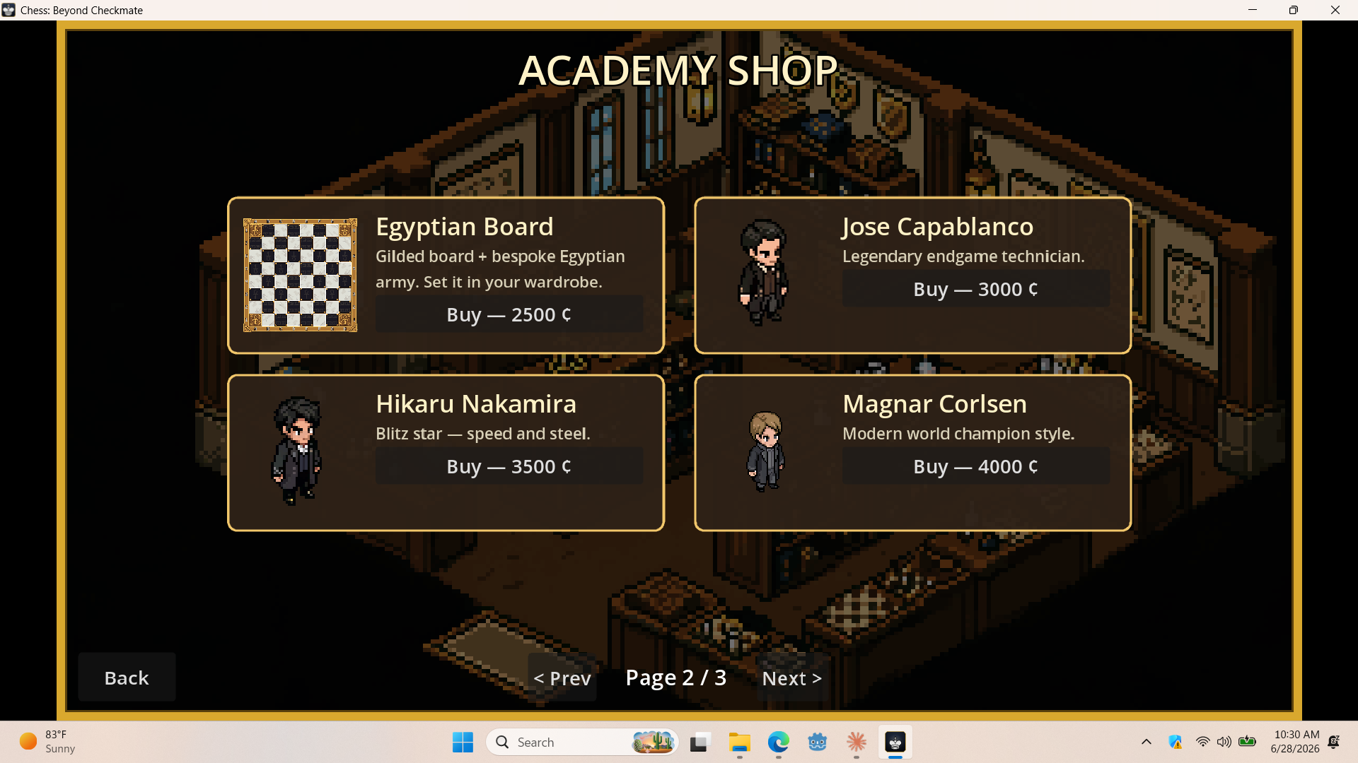 Screenshot 8 for Chess: Beyond Checkmate Demo
