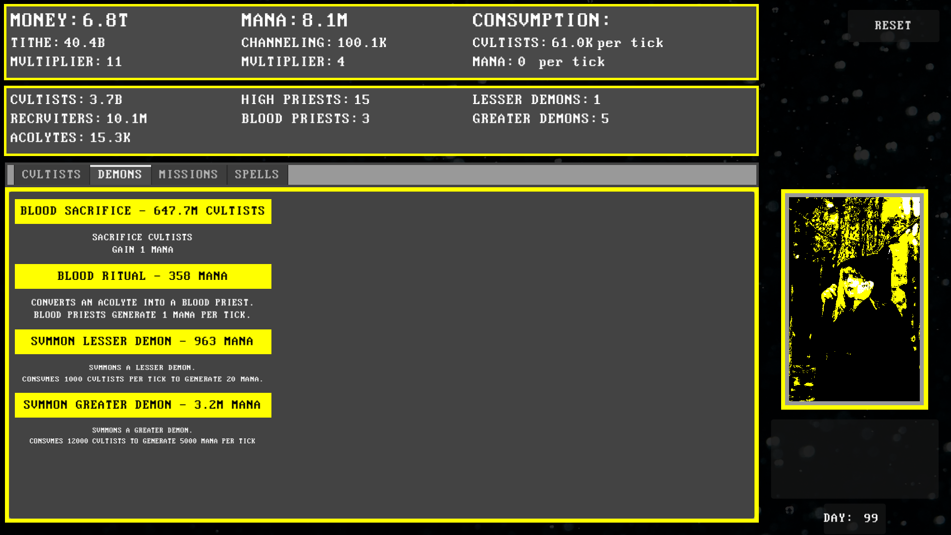 Screenshot 3 for CLICKER CVLT DEMO