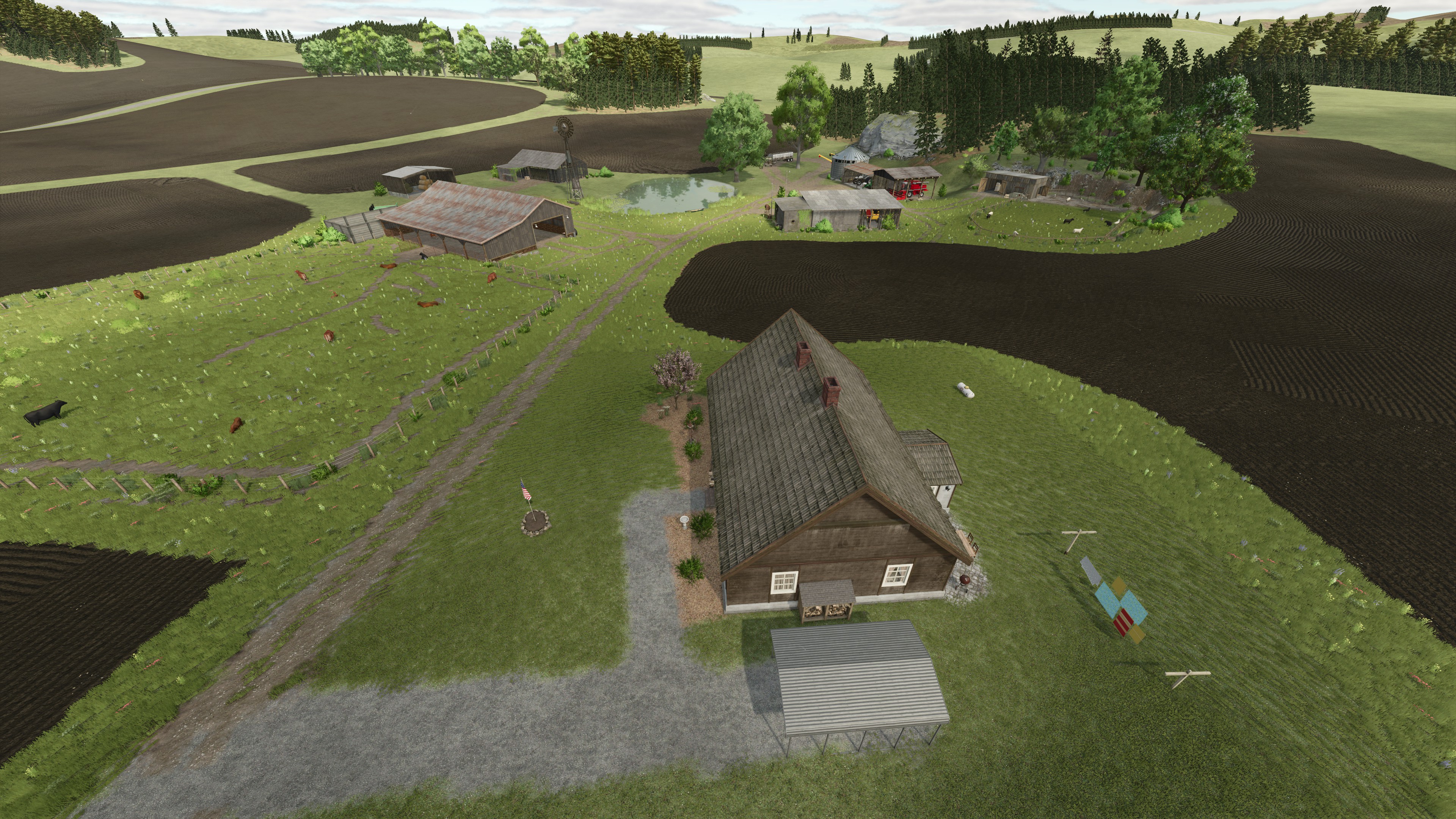 Screenshot 4 for Green Countryside, save game