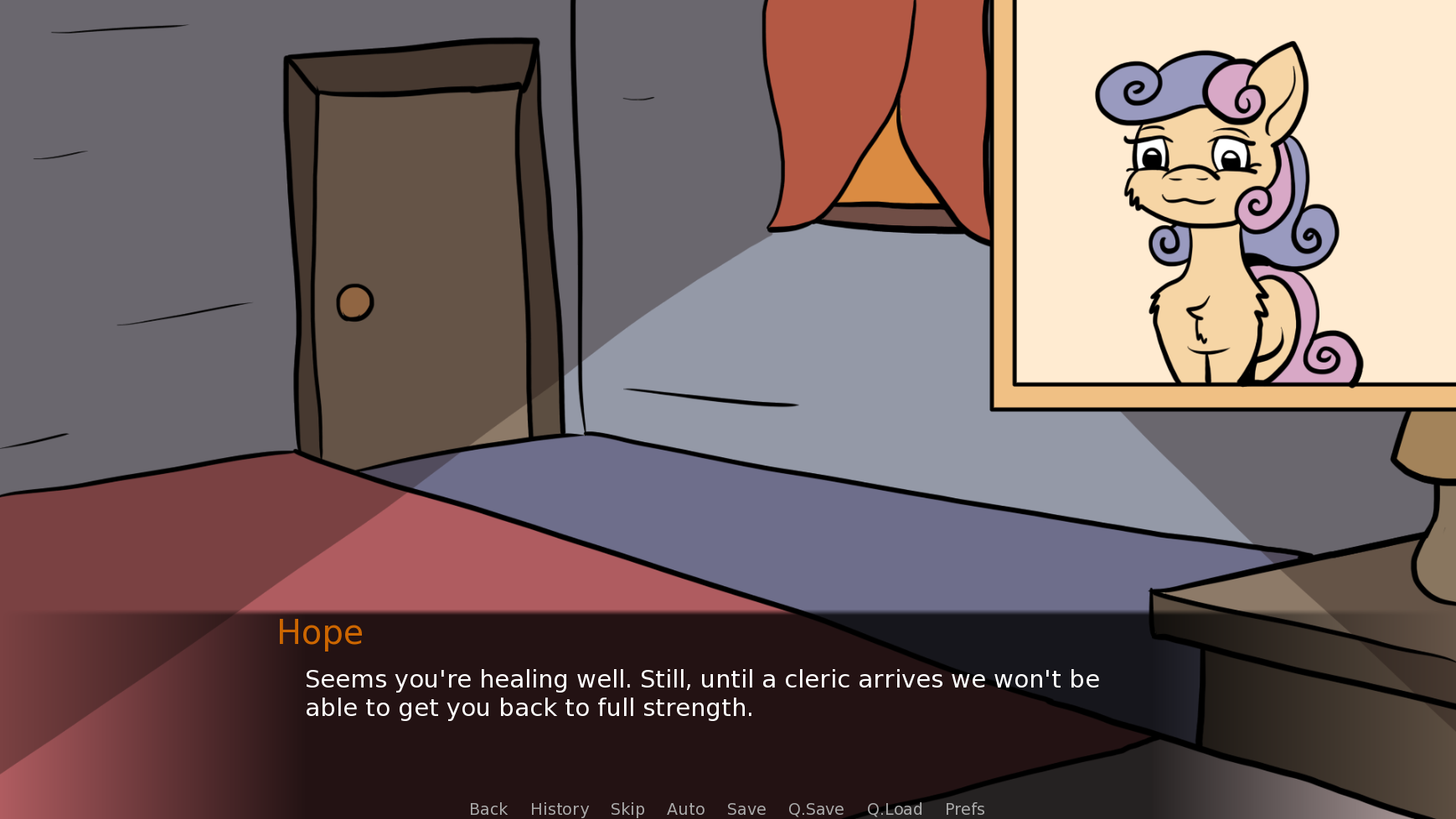 Screenshot 3 for I got my Butt handed to me by the shadow legion, now a pony is taking care of me