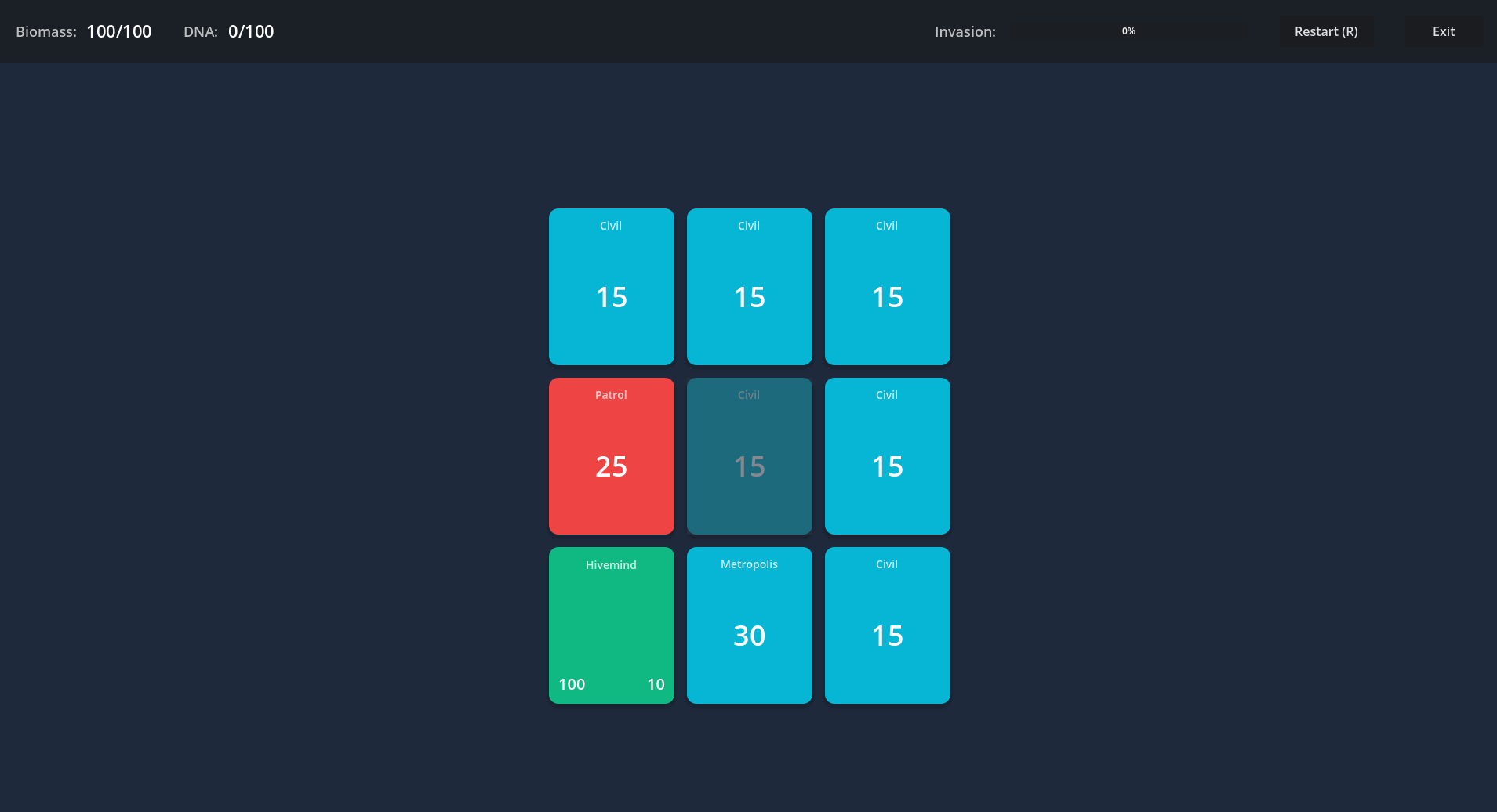 Screenshot 4 for Hivemind: Rogue Grid