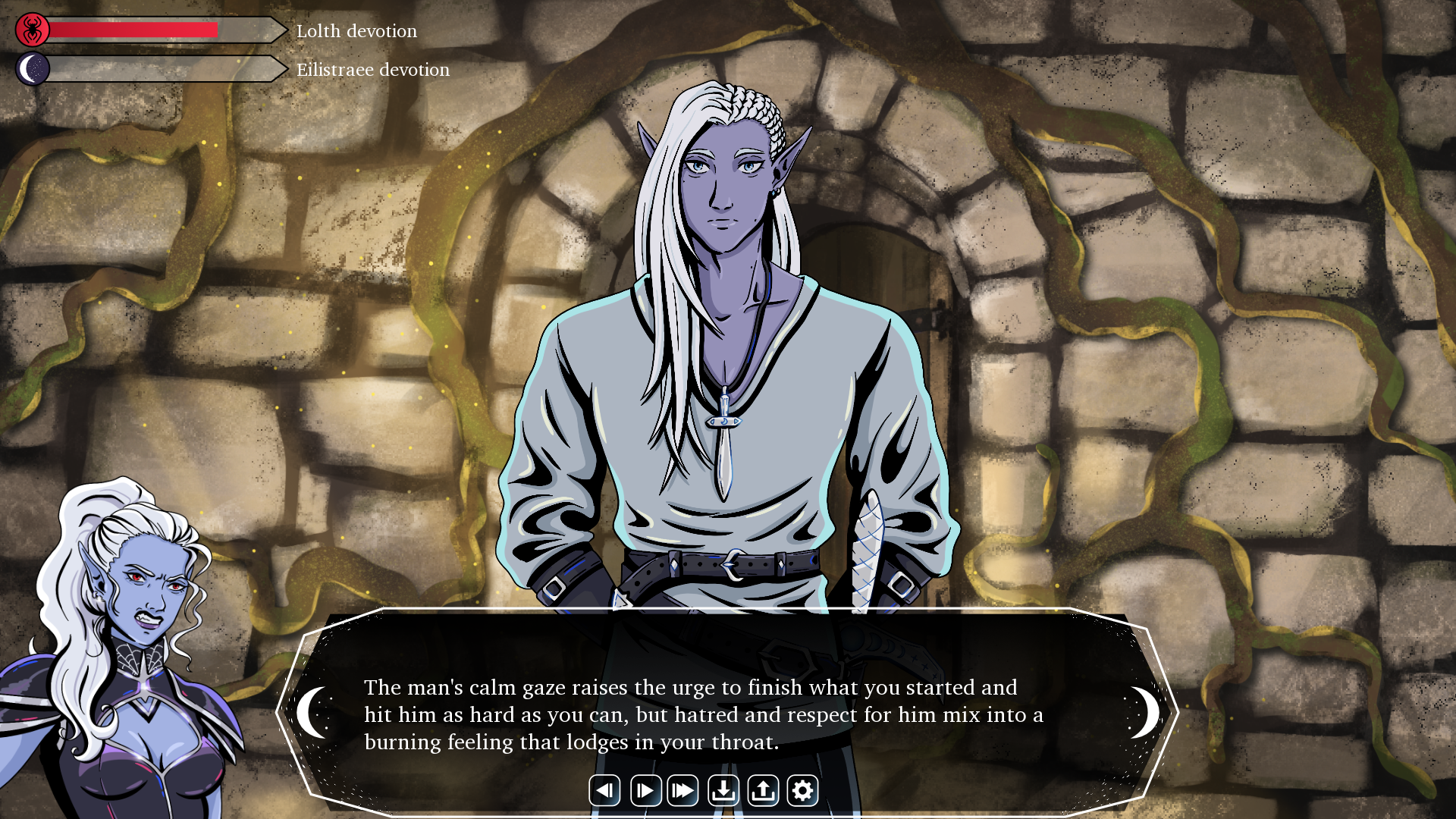 Screenshot 3 for Bless Me, Dark Maiden (~demo~)