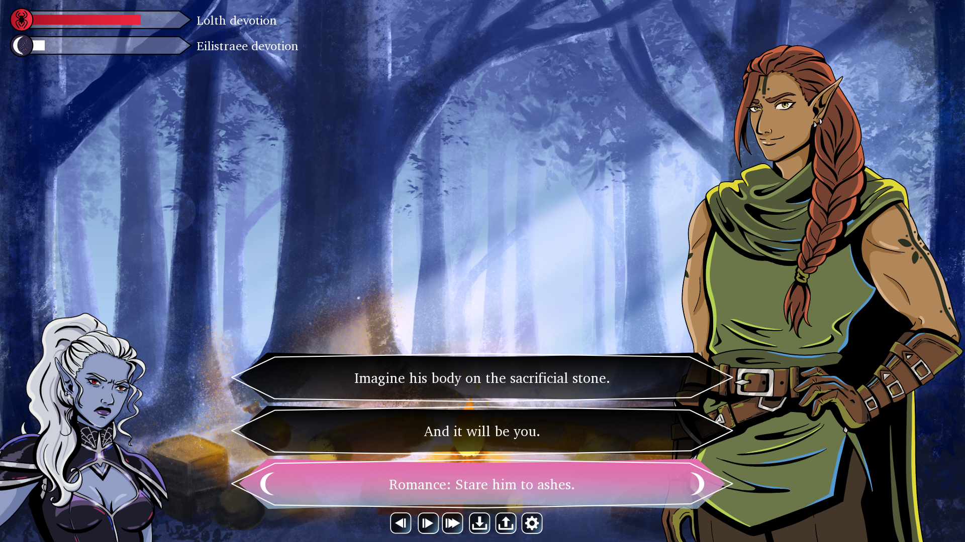 Screenshot 6 for Bless Me, Dark Maiden (~demo~)