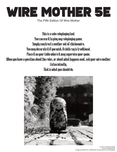 Screenshot 2 for Wire Mother 5e