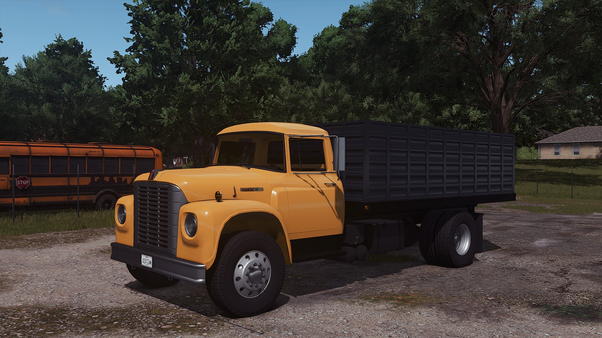 Screenshot 2 for FS25 1965 IH Loadstar 1600 Grain Truck
