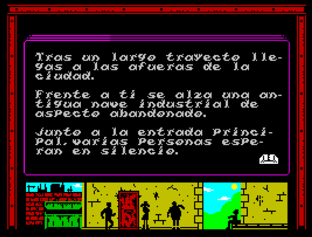 Screenshot 3 for LA PRUEBA - ZX Spectrum