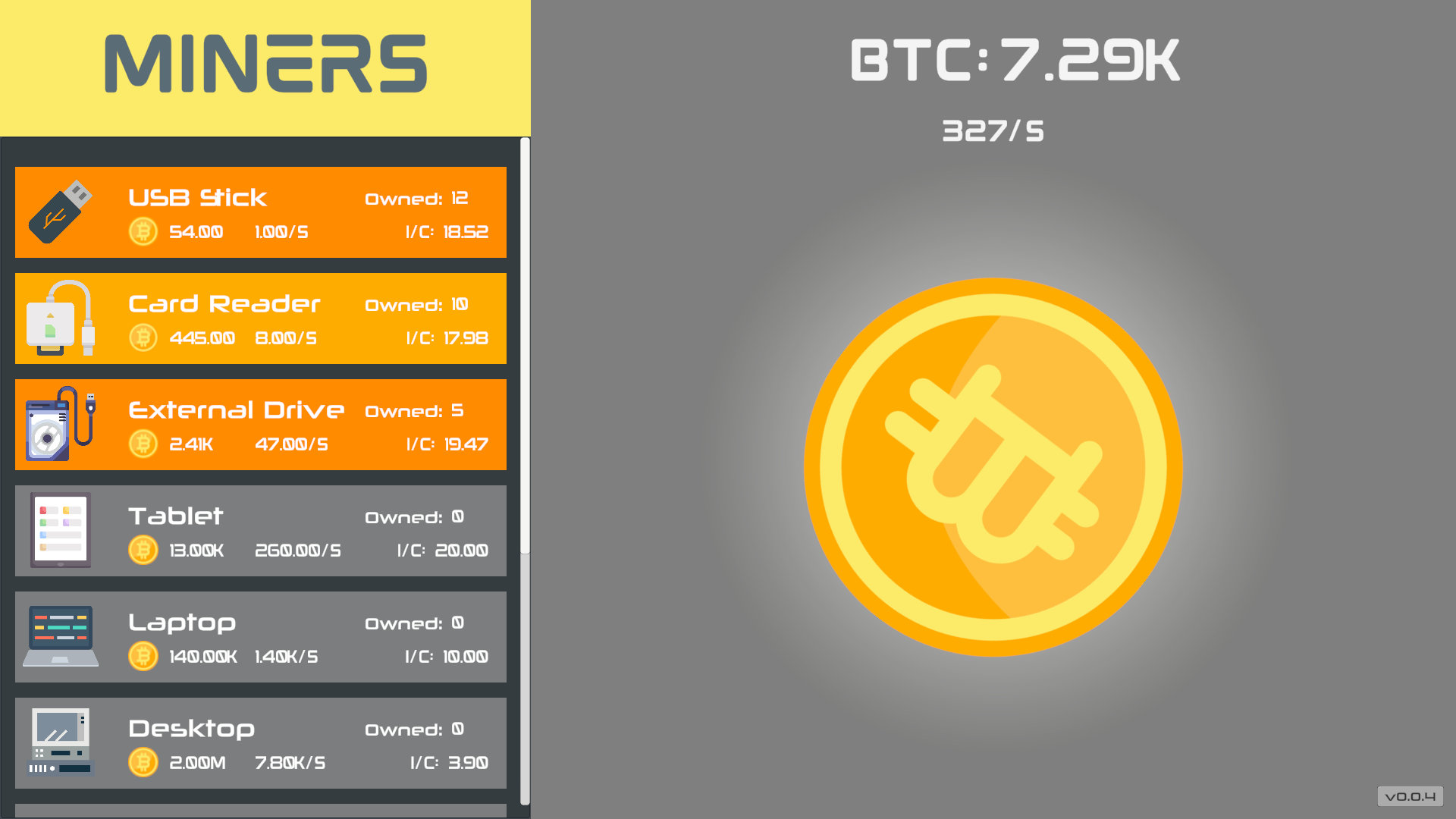 Screenshot 2 for Bit Clicker